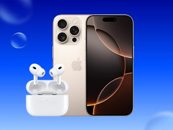 iPhone 16 Pro Max + AirPods Pro 2
